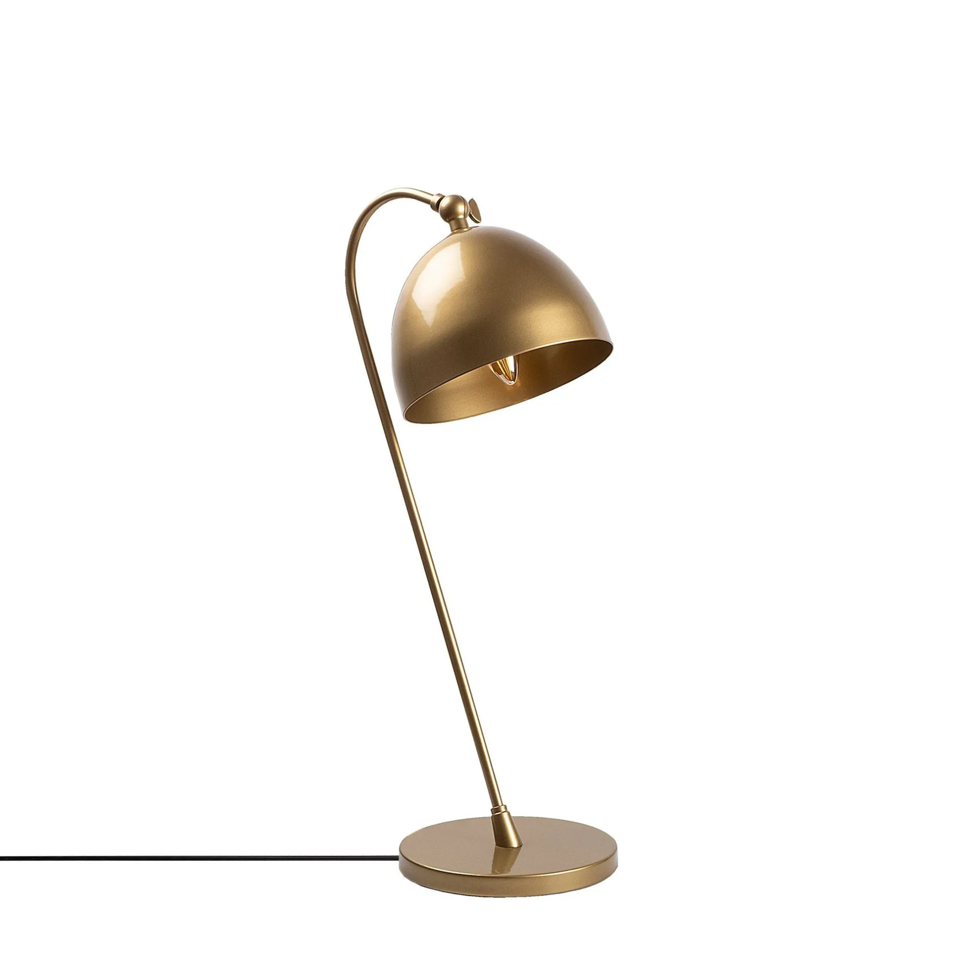 Acuka Tischlampe | METALLGEHÄUSE | Gold