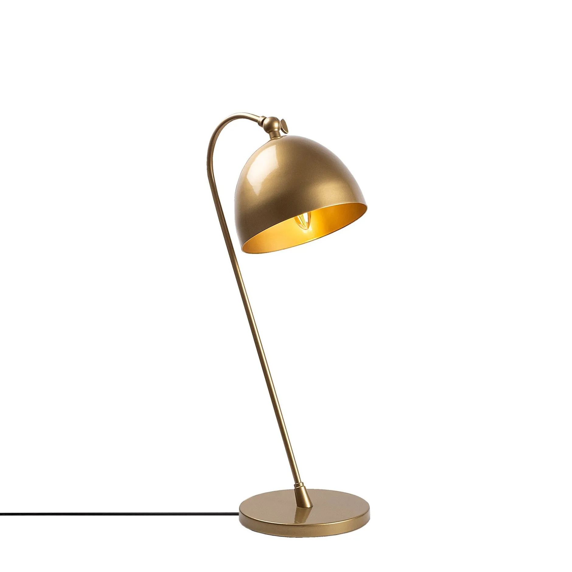 Acuka Tischlampe | METALLGEHÄUSE | Gold