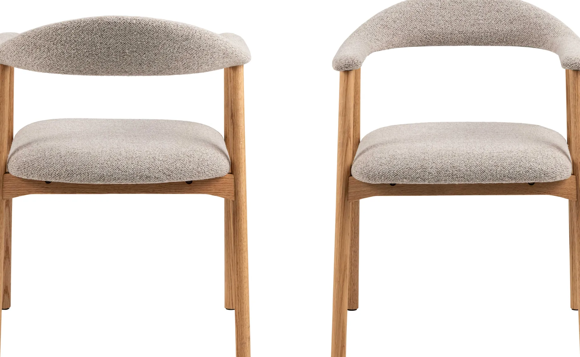 Addi Sessel Monza Beige: Eiche Basis
