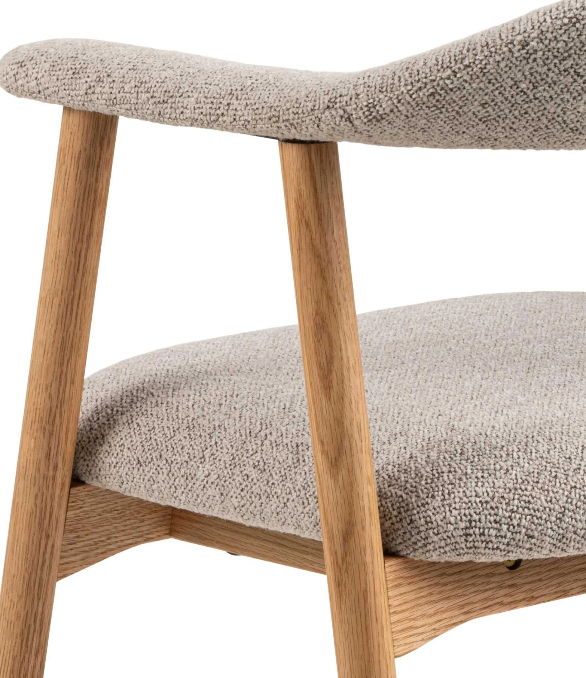 Addi Sessel Monza Beige: Eiche Basis