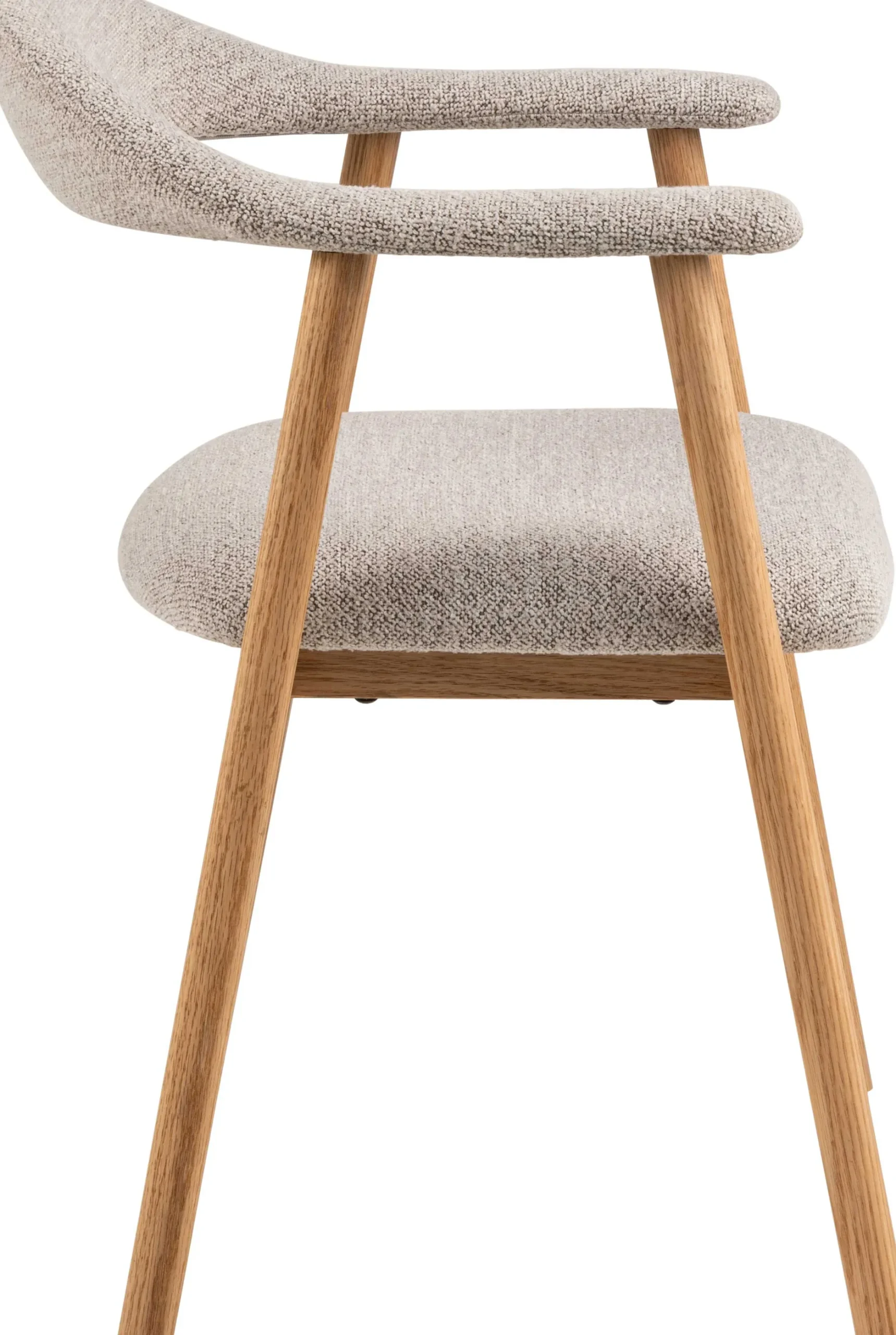 Addi Sessel Monza Beige: Eiche Basis