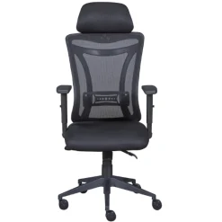 Admin Ergonomischer Bürostuhl - verstellbar - schwarz