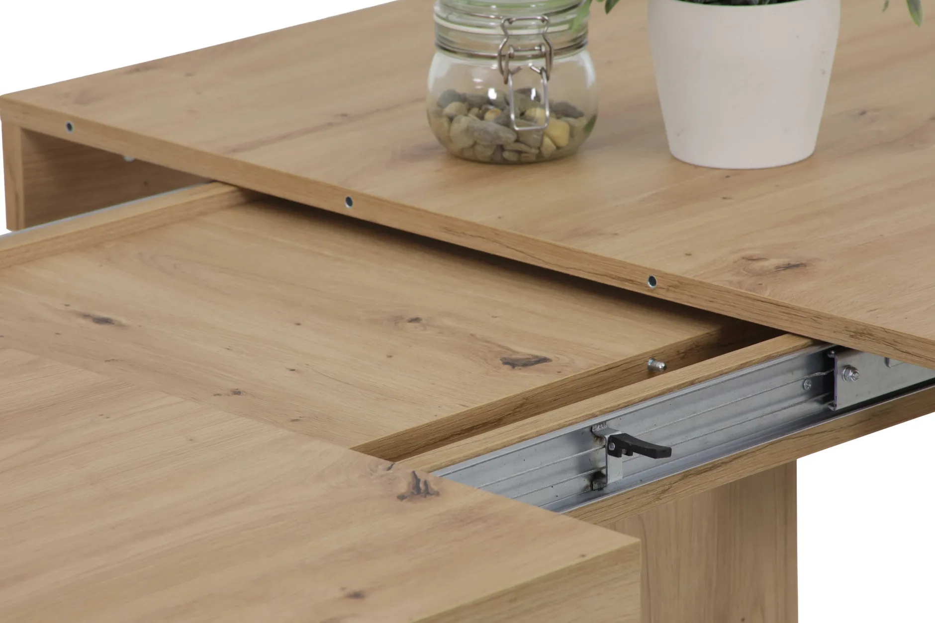Agnette Esstisch 140/220x90 cm-artisan Eiche