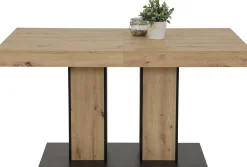 Agnette Esstisch 140/220x90 cm-artisan Eiche
