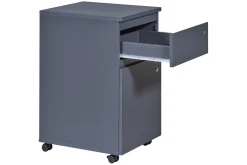 Aktenschrank File Guard | 44 x 51,3 x 76,9 cm | Spanplattenholz | Farbe: Anthrazit
