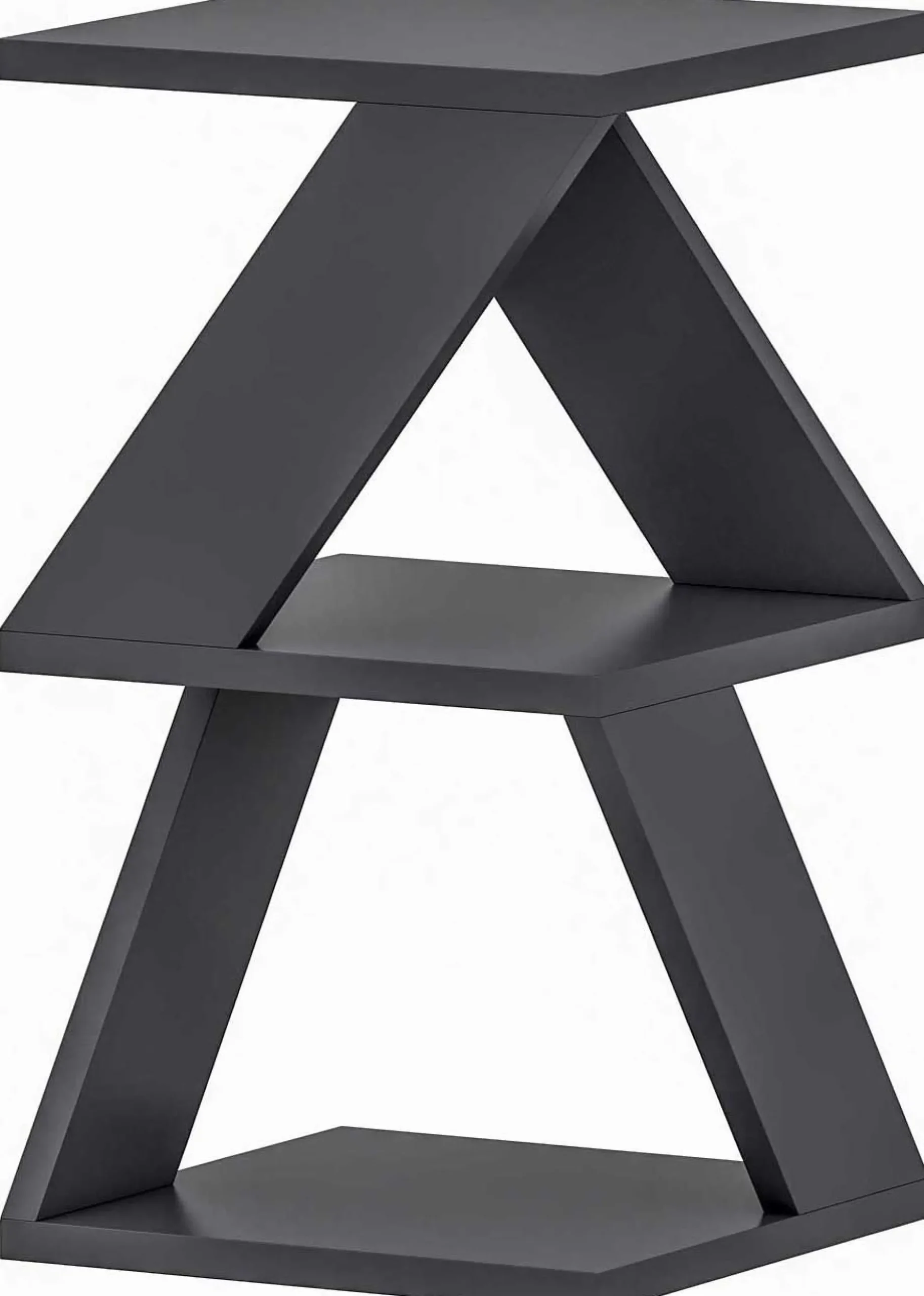 Albeni Beistelltisch | 100 % MELAMIN | Anthrazit