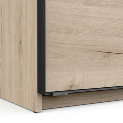 Alhambra Kleiderschrank - 148x60x223,70 cm - Braun/ Spanplatte