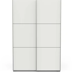 Alhambra Kleiderschrank - 148x60x223,70 cm - Weiß/Spanplatte