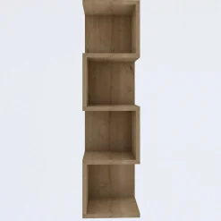 Alin Bücherregal | 100 % MELAMIN | Saphir-Eiche