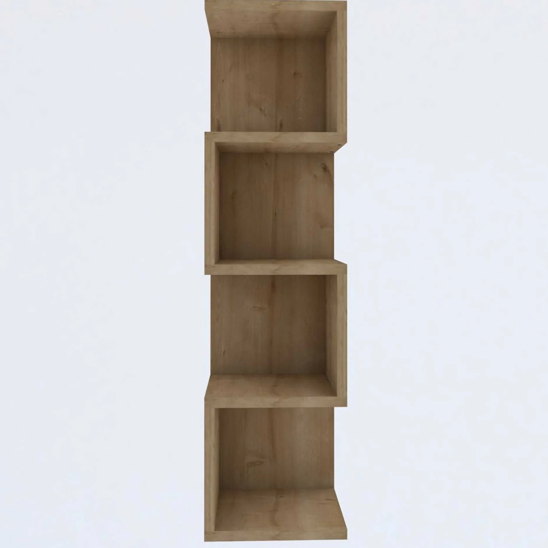 Alin Bücherregal | 100 % MELAMIN | Saphir-Eiche