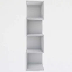 Alin Bücherregal | 100 % MELAMIN | Weiß