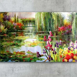 Alkmene Dekoratives Leinwandbild | Holzrahmen | 45 x 70 cm