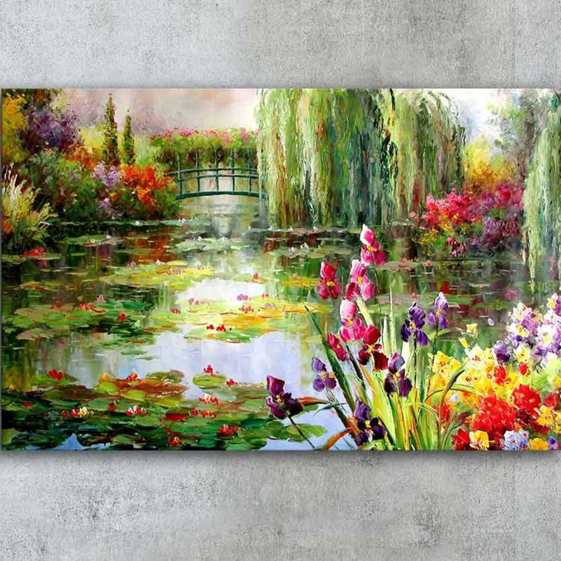 Alkmene Dekoratives Leinwandbild | Holzrahmen | 45 x 70 cm