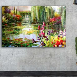 Alkmene Dekoratives Leinwandbild | Holzrahmen | 45 x 70 cm