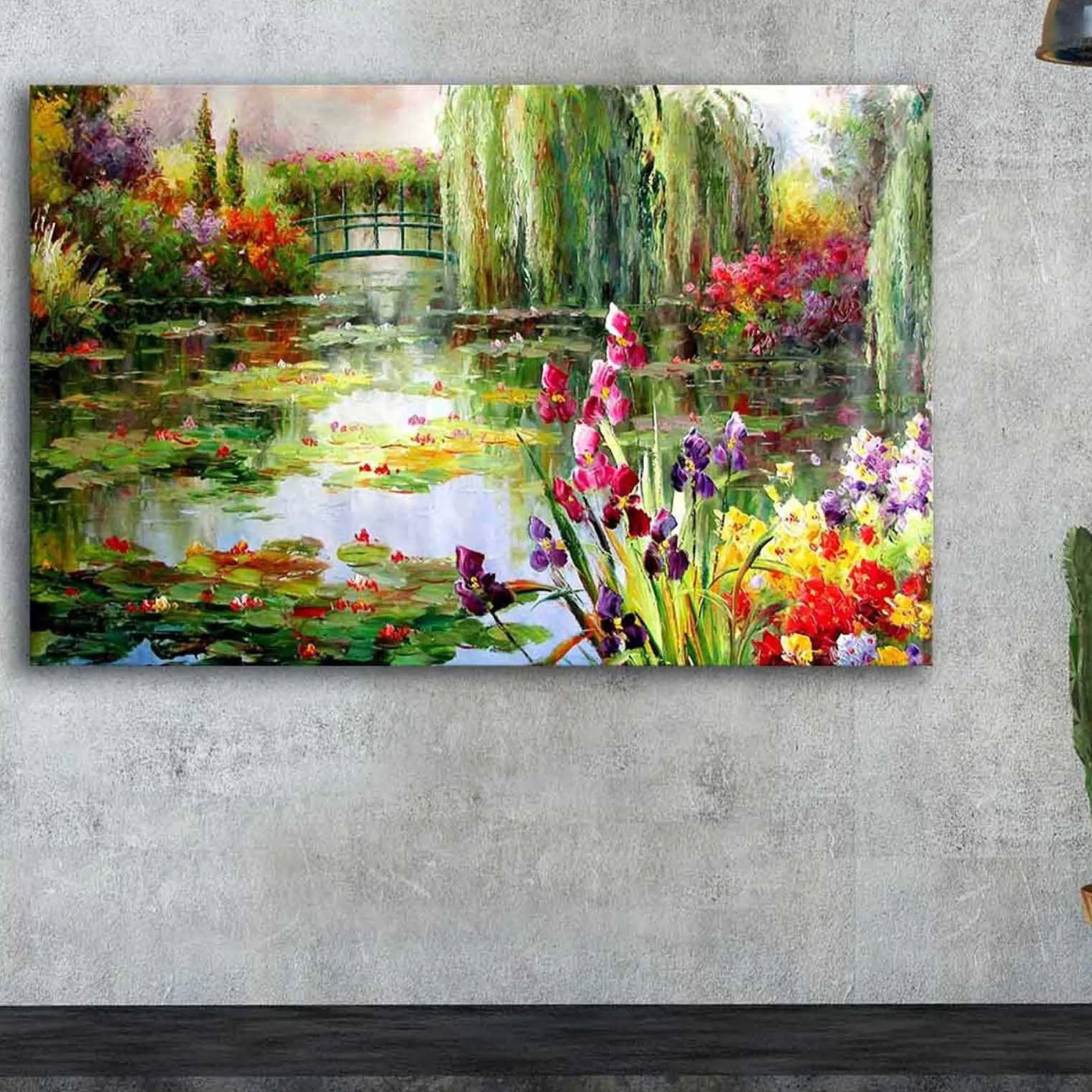 Alkmene Dekoratives Leinwandbild | Holzrahmen | 45 x 70 cm