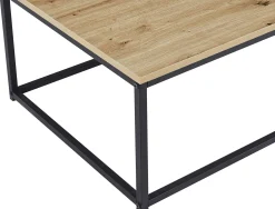 Altes Eichendekor Couchtisch - Dallas | H-H 40 x B-L 120 x T-P 60 cm