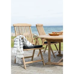 Alture Schwarzes Kissen - Polyester Material