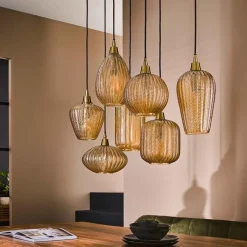 Ambrioso Hängeleuchte 95 cm-Amber