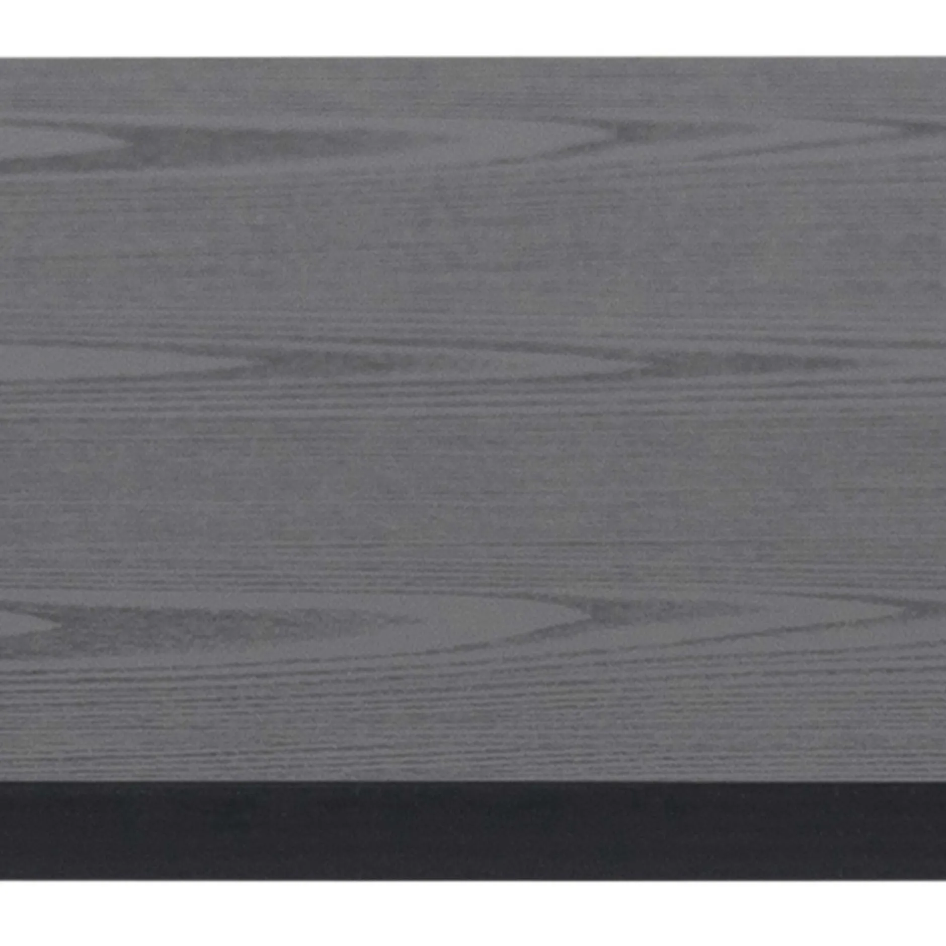 Angus Rechteckiger Couchtisch - Esche schwarz Melamin | 115x60x40cm