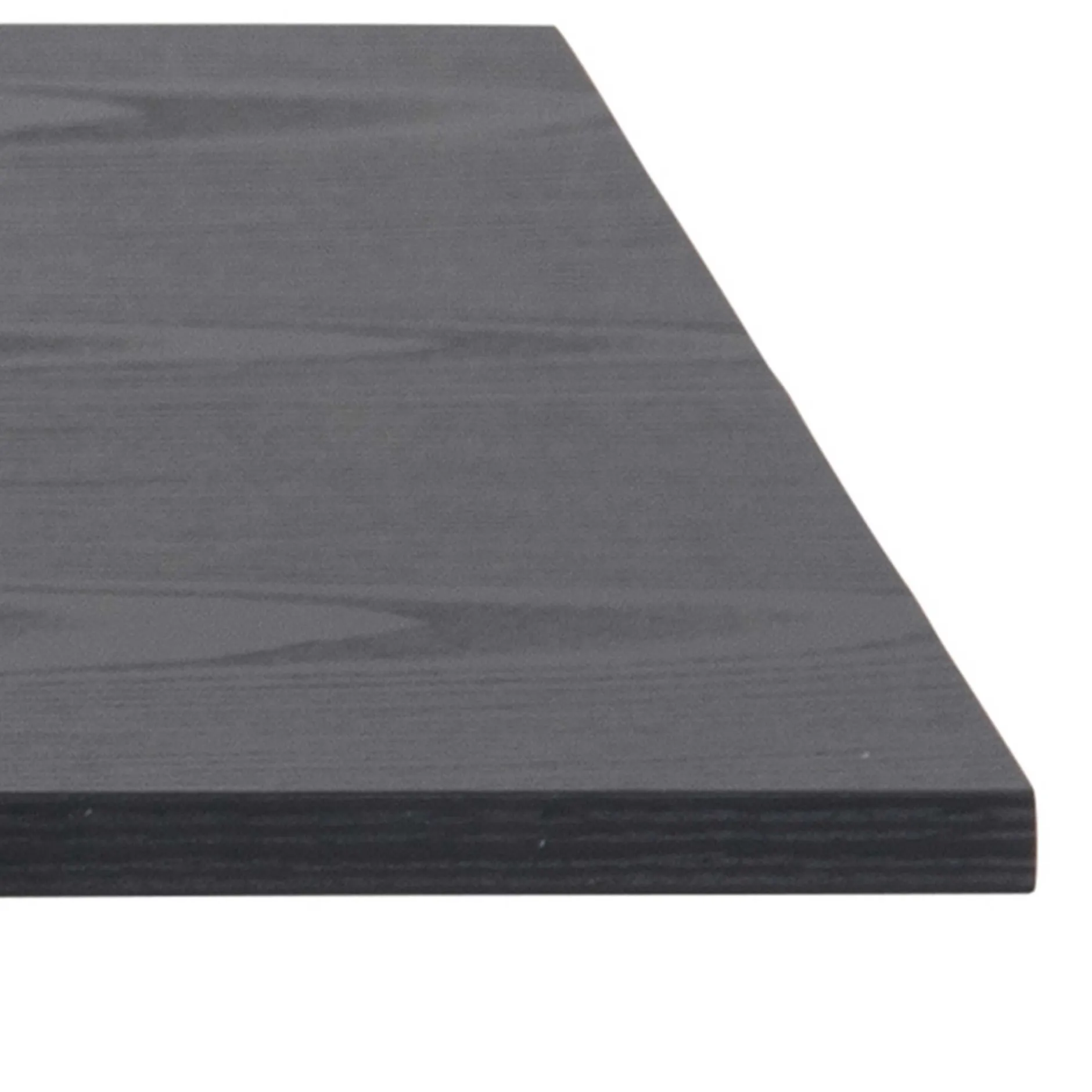 Angus Rechteckiger Couchtisch - Esche schwarz Melamin | 115x60x40cm
