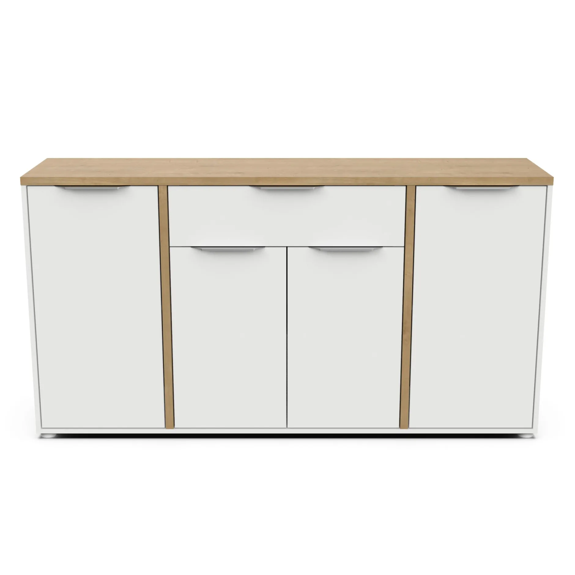 Anrichte Access | 160,7 x 39,6 x 85,6 cm | Weiß