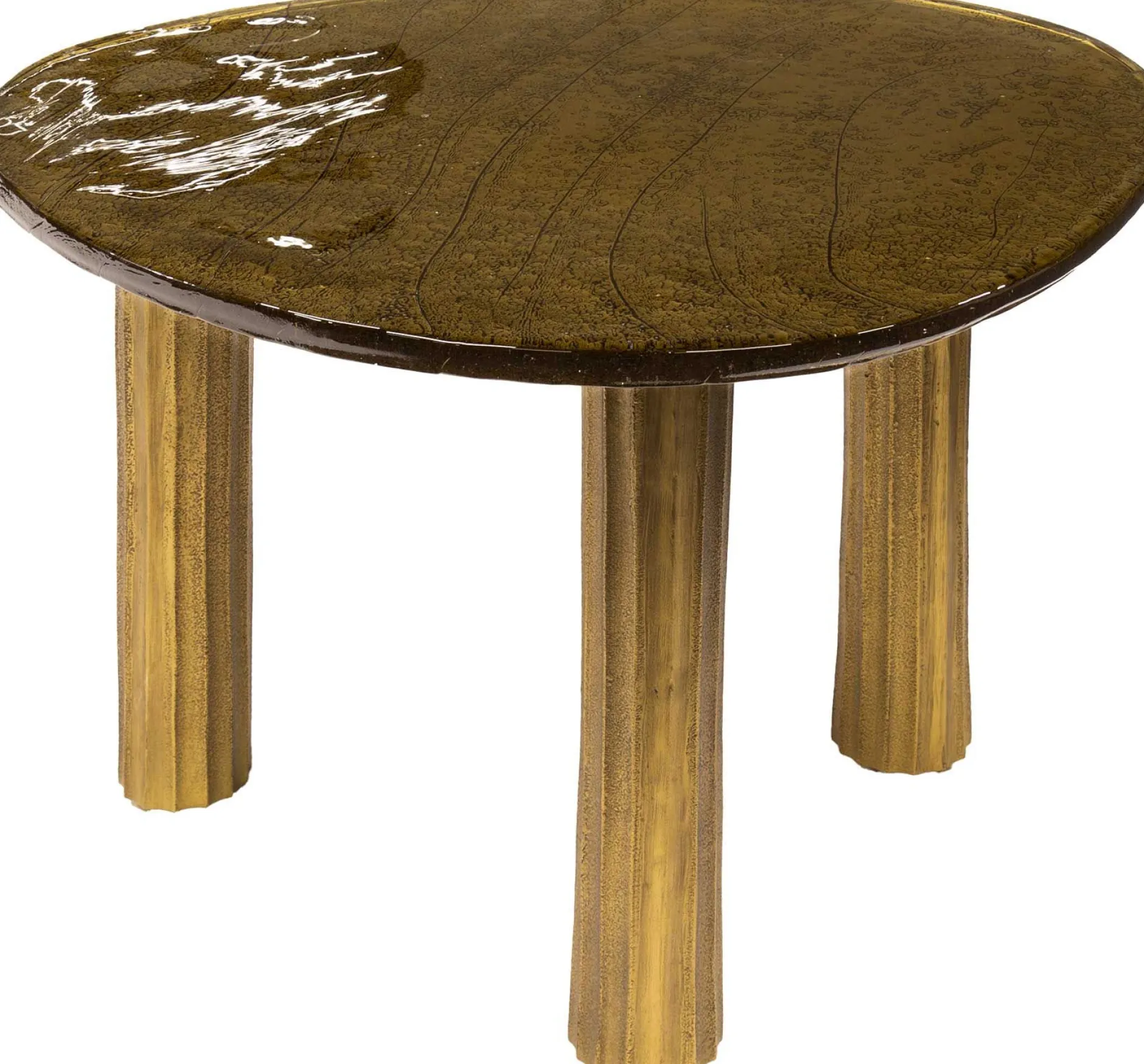 Antik Gold Eclipse L Couchtisch