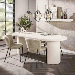 Arch Stone 215 cm Esstisch: Marmorverbundstoff, modernes Design