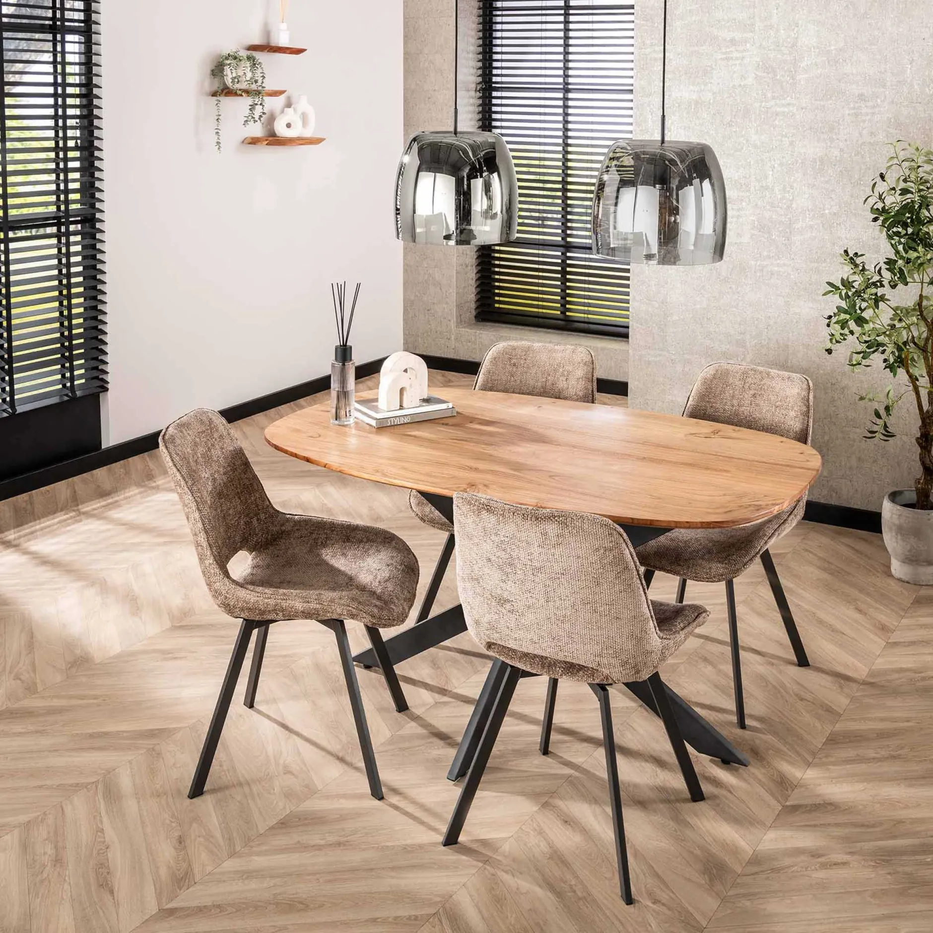 Arhus Massiv 150 cm Esstisch - Akazienholz