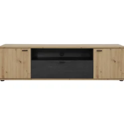 Atnalta TV-Schrank 180x40 cm-Handwerklich/gebranntes Holz