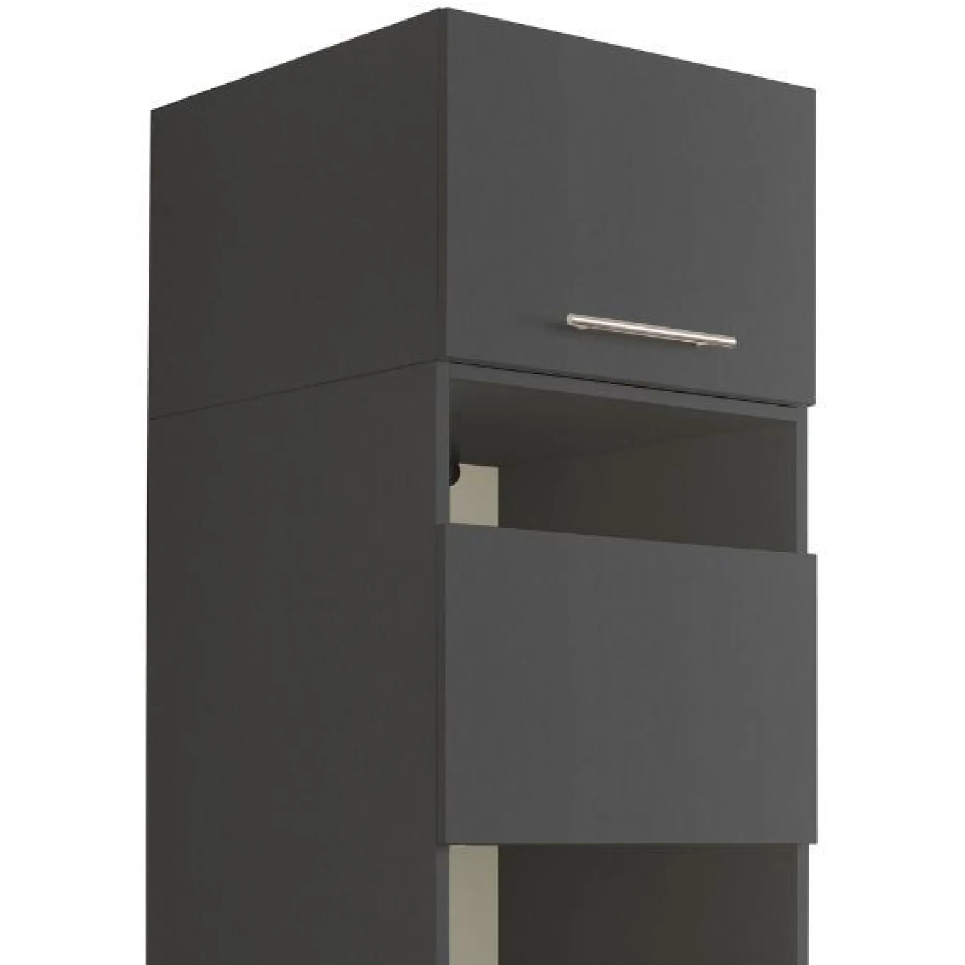 Aufsatzschrank für Waschmaschinenschränke Laundreezy | 50 x 68 x 38 cm | Anthrazit