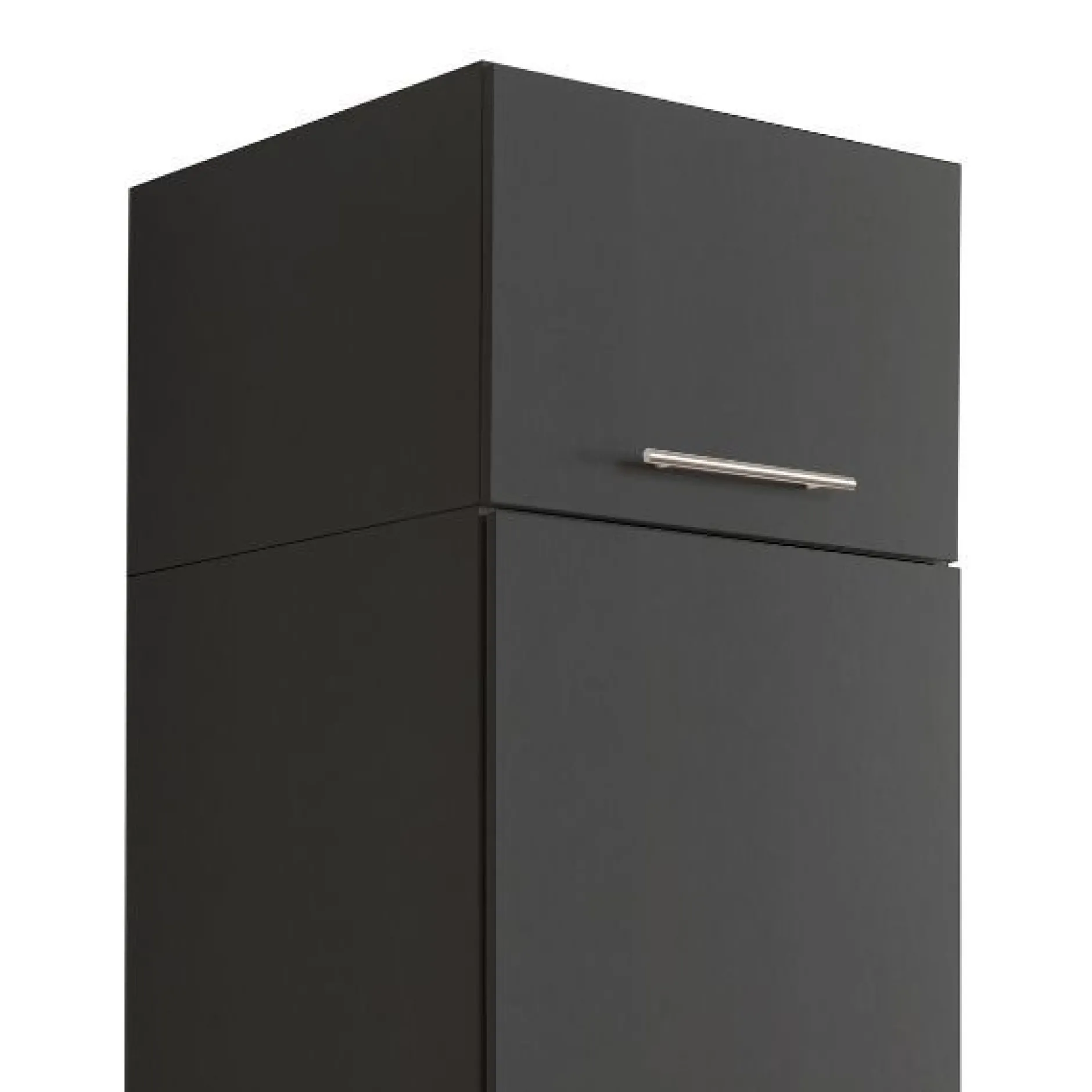 Aufsatzschrank für Waschmaschinenschränke Laundreezy | 50 x 68 x 38 cm | Anthrazit