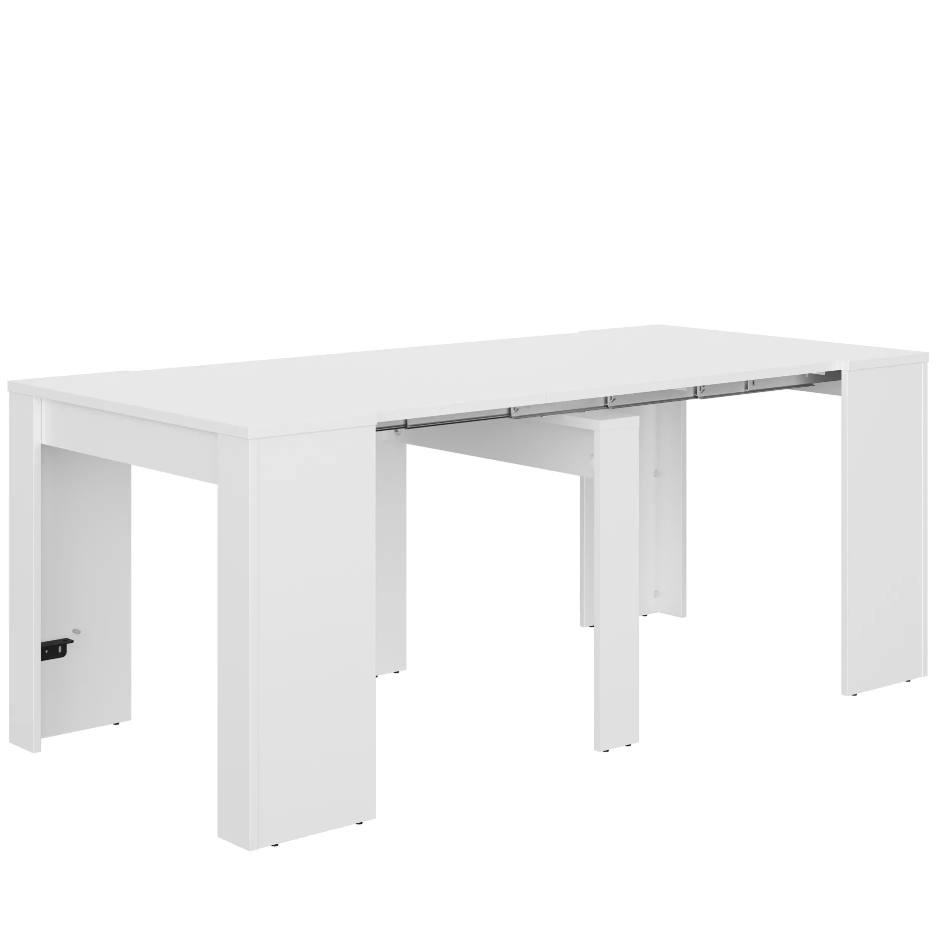 Ausziehbare Konsole Di María | 58 x 90 x 77 cm | Weiß