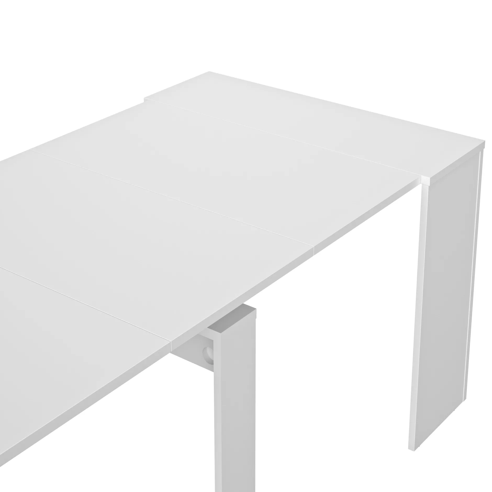 Ausziehbare Konsole Di María | 58 x 90 x 77 cm | Weiß