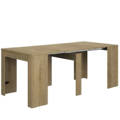 Ausziehbare Konsole Di María | 58 x 90 x 77 cm | Eiche Silva Design