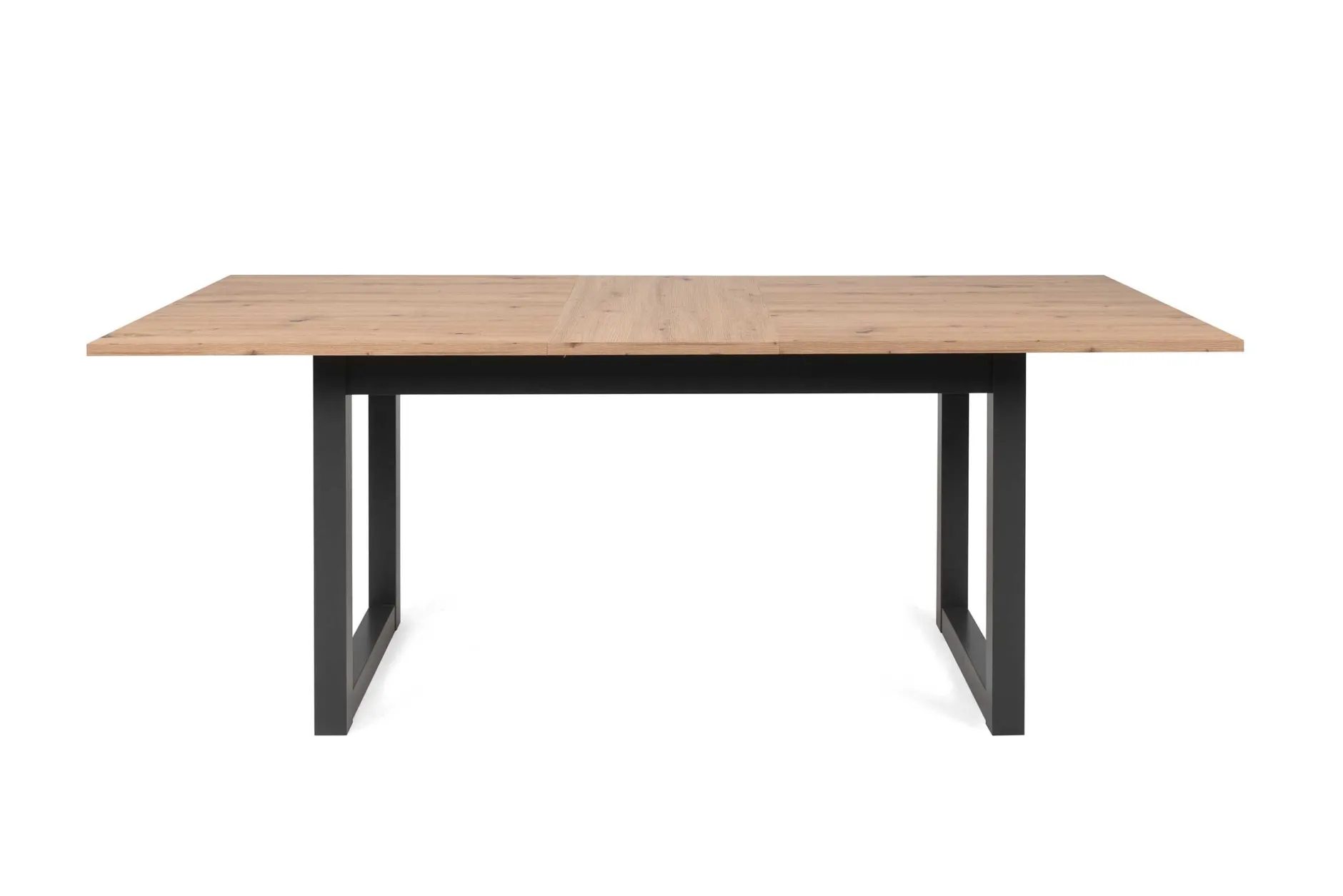 Ausziehbarer Esstisch Damon 160/200x90 - Eiche/anthrazit