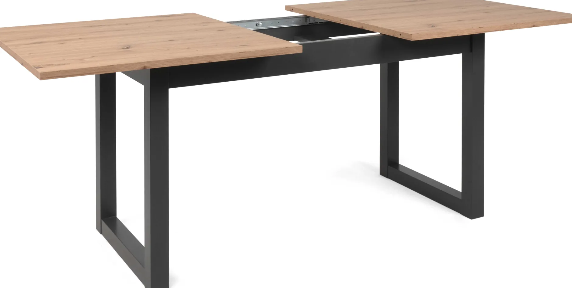Ausziehbarer Esstisch Damon 160/200x90 - Artisan Eiche/Anthrazit