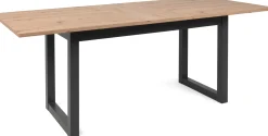 Ausziehbarer Esstisch Damon 160/200x90 - Artisan Eiche/Anthrazit