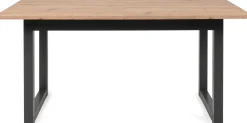 Ausziehbarer Esstisch Damon 160/200x90 - Artisan Eiche/Anthrazit