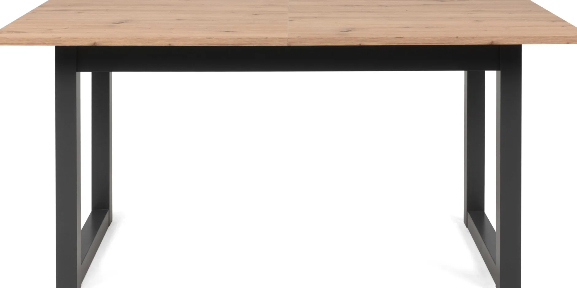 Ausziehbarer Esstisch Damon 160/200x90 - Artisan Eiche/Anthrazit