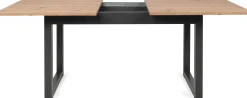 Ausziehbarer Esstisch Damon 160/200x90 - Artisan Eiche/Anthrazit