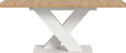 Ausziehbarer Esstisch Motion Emob - Artisan/Naturweiß - 150-190x76x90 cm