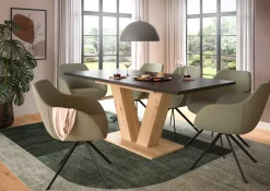 Ausziehbarer Esstisch Motion Emob Artisan/Grau 150-190x76x90 cm