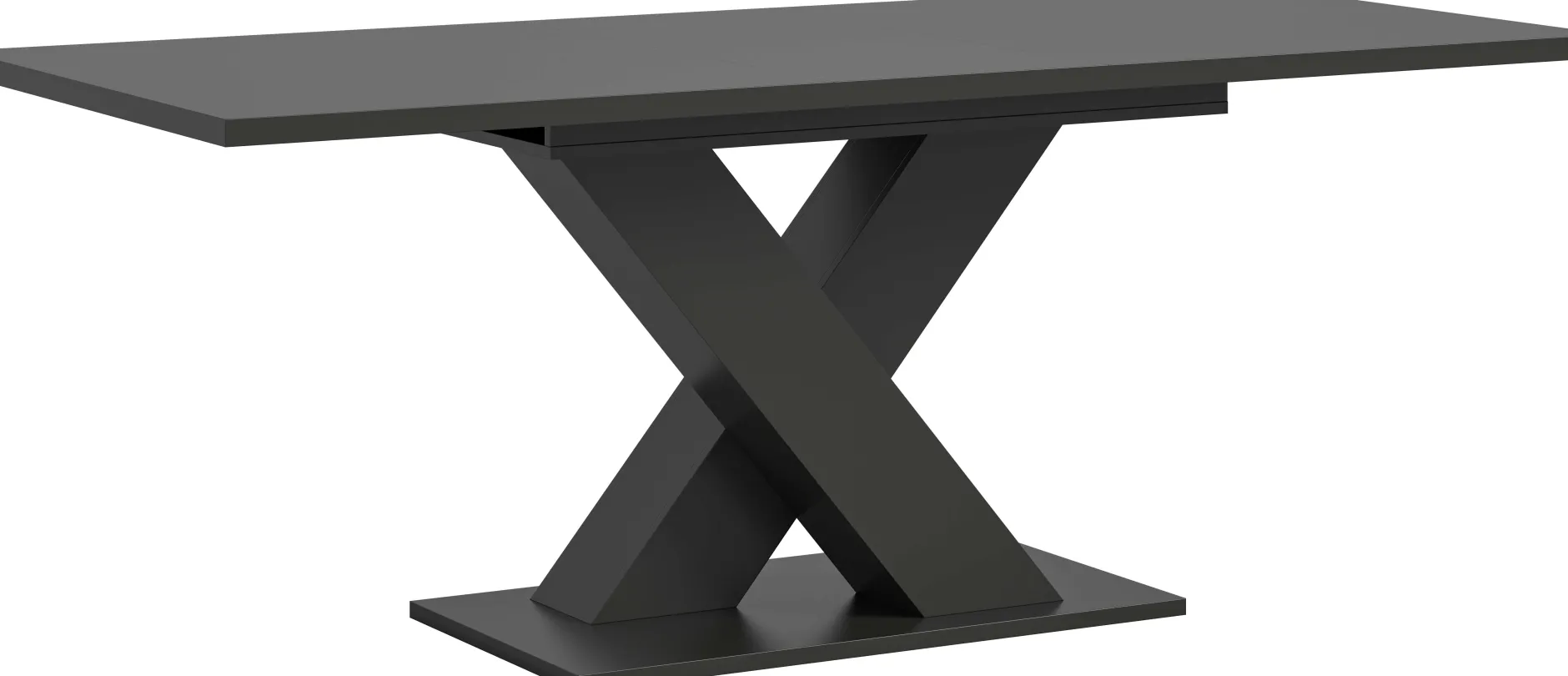 Ausziehbarer Esstisch Motion Emob - Grau - 150-190x76x90 cm