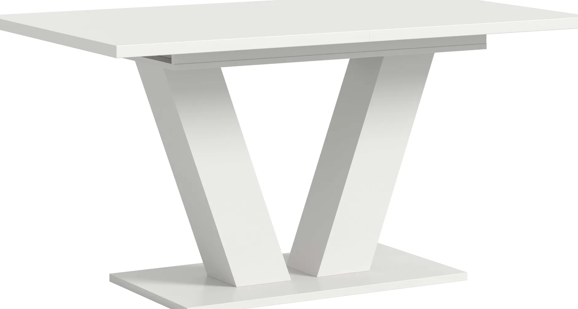 Ausziehbarer Esstisch Motion Emob - Weiß 150-190x90x76 cm