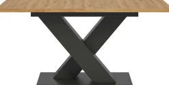 Ausziehbarer Esstisch Motion von Emob - Artisan/ Grau - 150-190x76x90 cm