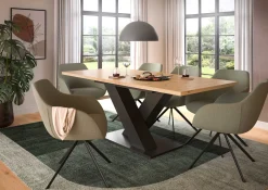 Ausziehbarer Esstisch Motion von Emob - Artisan/ Grau - 150-190x76x90 cm