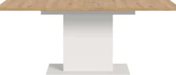 Ausziehbarer Esstisch Motion Emob - FSC-Holz, 150-190x76x90 cm, weiß/artisan