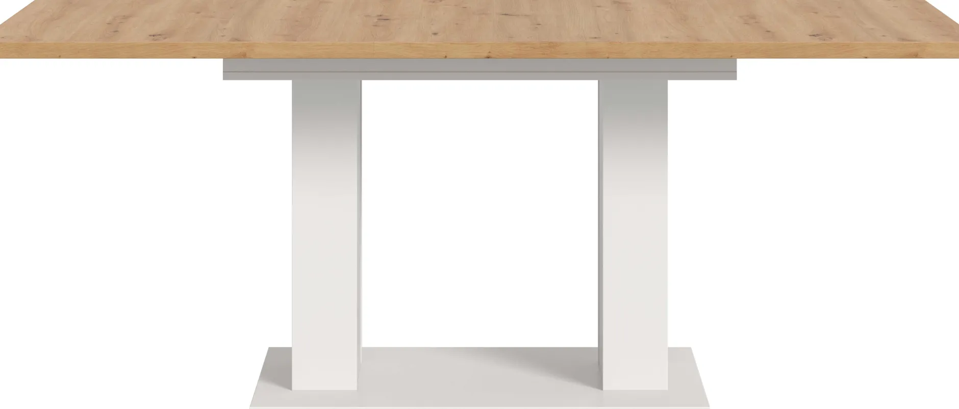 Ausziehbarer Esstisch Motion Emob - Artisan/Weiß - 150-190x76x90 cm