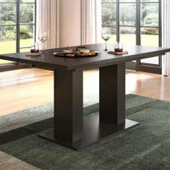 Ausziehbarer Esstisch Motion Emob - Grau - 150-190x76x90 cm