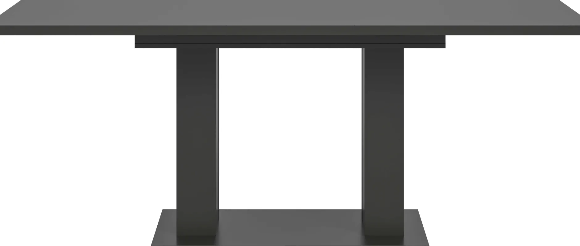 Ausziehbarer Esstisch Motion Emob - Grau - 150-190x76x90 cm